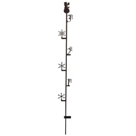 3-Ft Snowman Snow Gauge