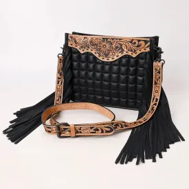 AD Quinn Quilted Leather Purse