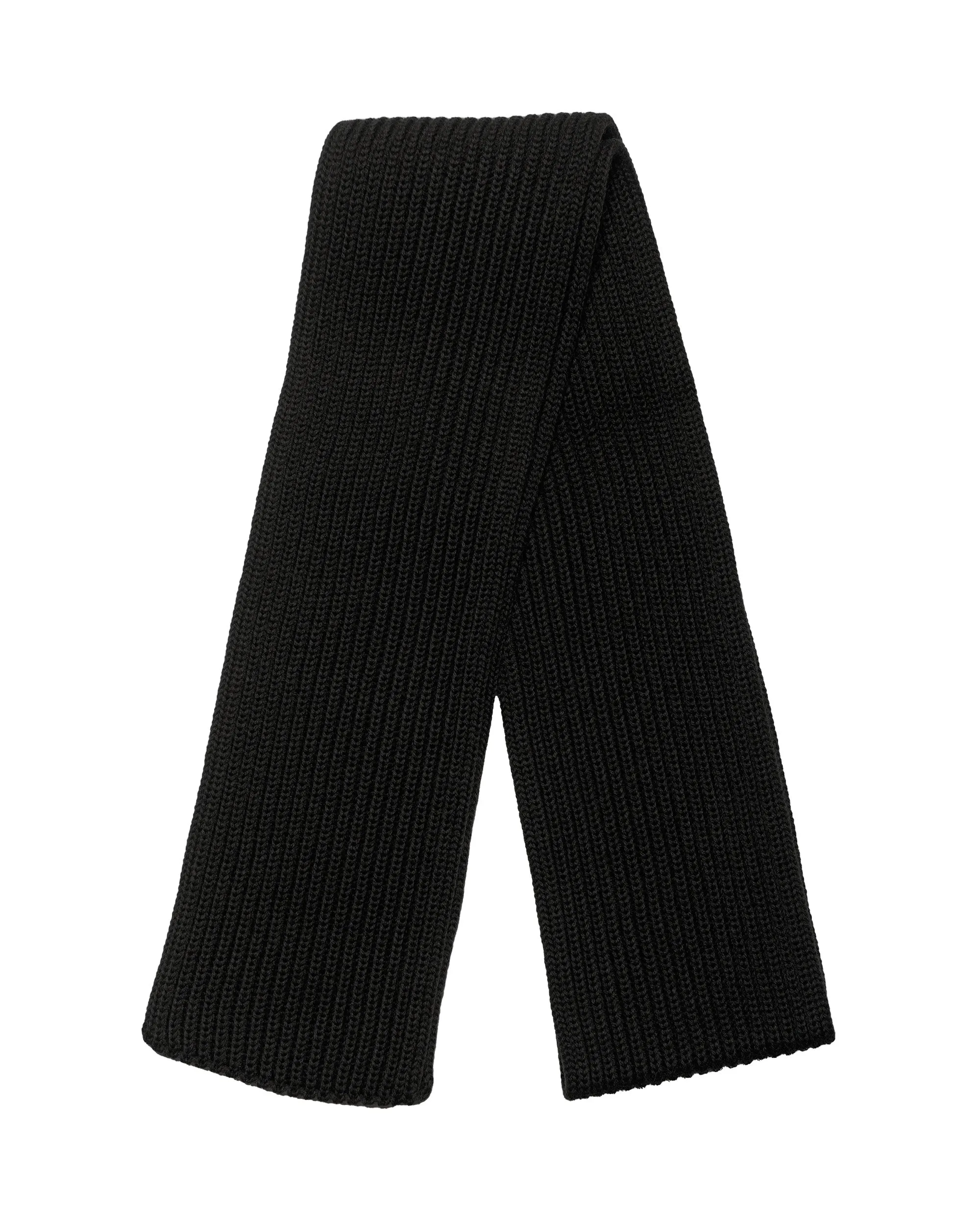 Andersen-Andersen Short Scarf Black