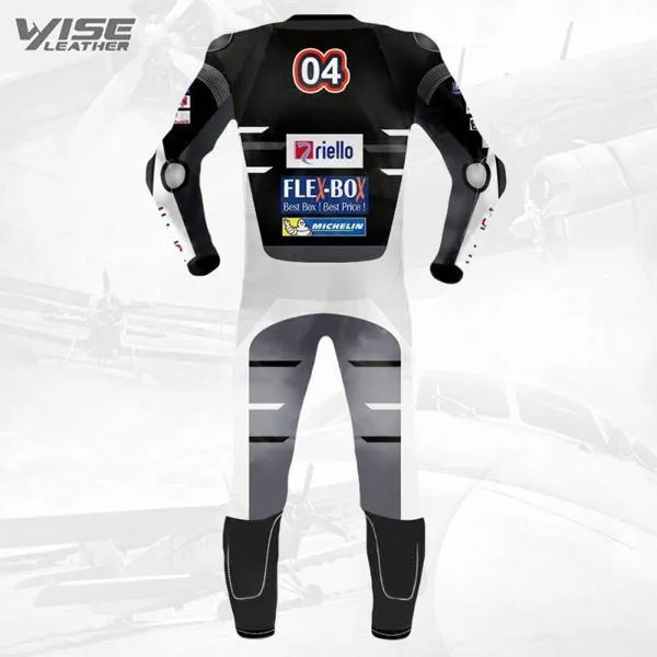 Andrea Dovizioso Ducati Motogp Motorcycle Black Leather Suit 2018