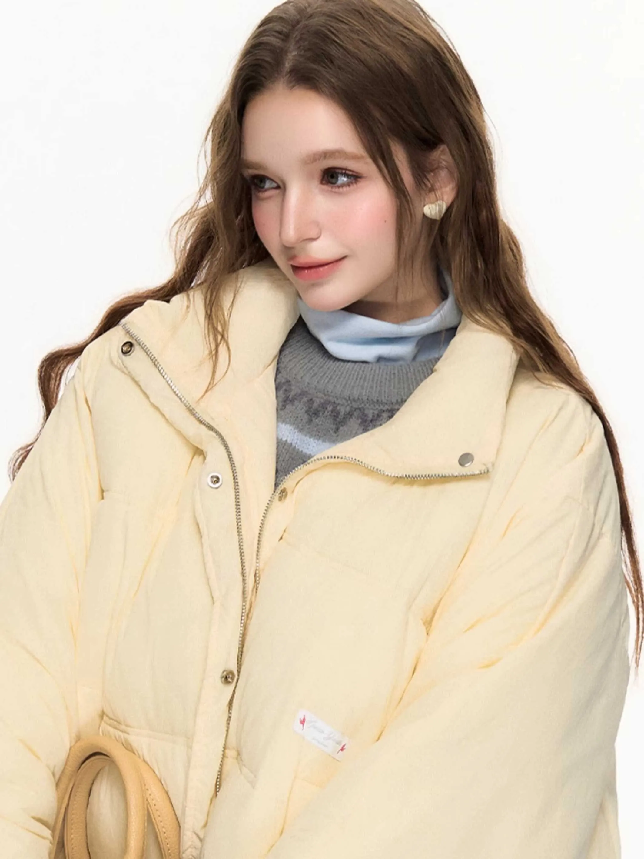 Apricot loose coat【s0000010609】