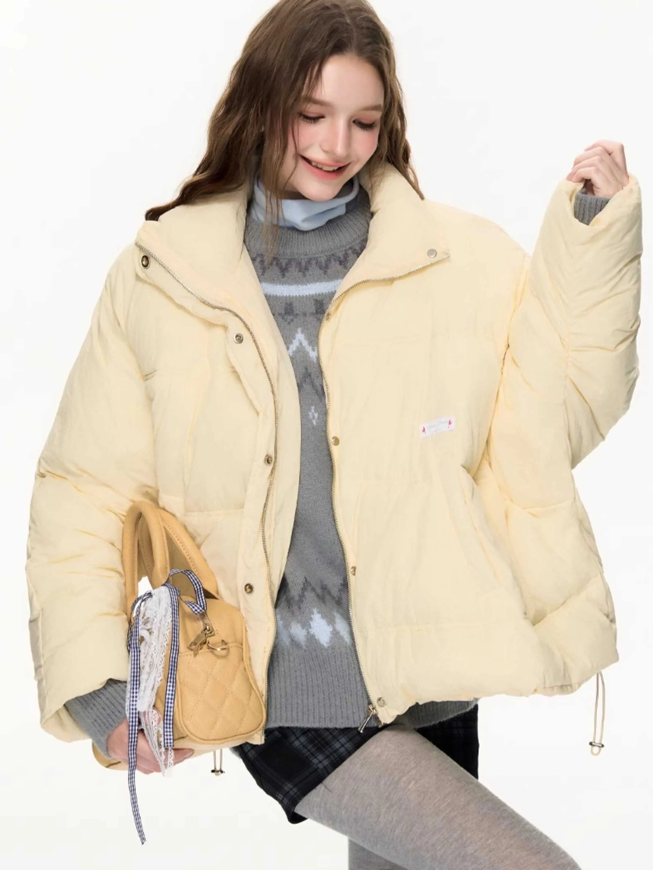 Apricot loose coat【s0000010609】