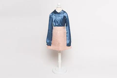 Blue Josie Blouse