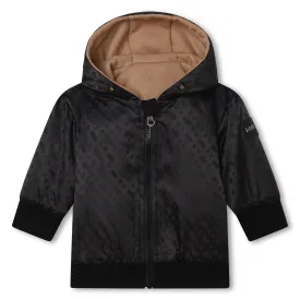 BOSS KIDSWEAR Infant Monogram Reversible Cardigan