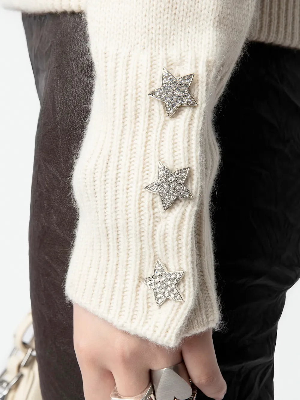 Boxy Jeweled Sweater