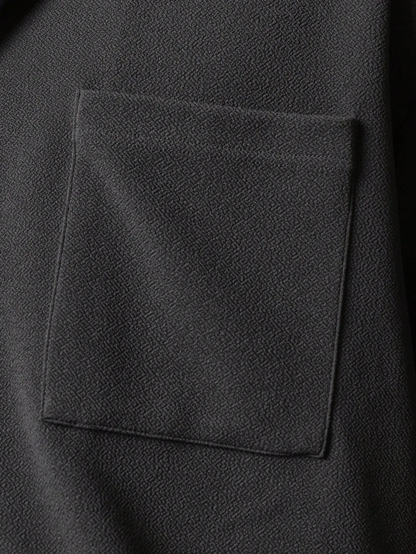 Boxy Textured Revere Jersey Shirt And Straight Fit Pant 2 Piece Set