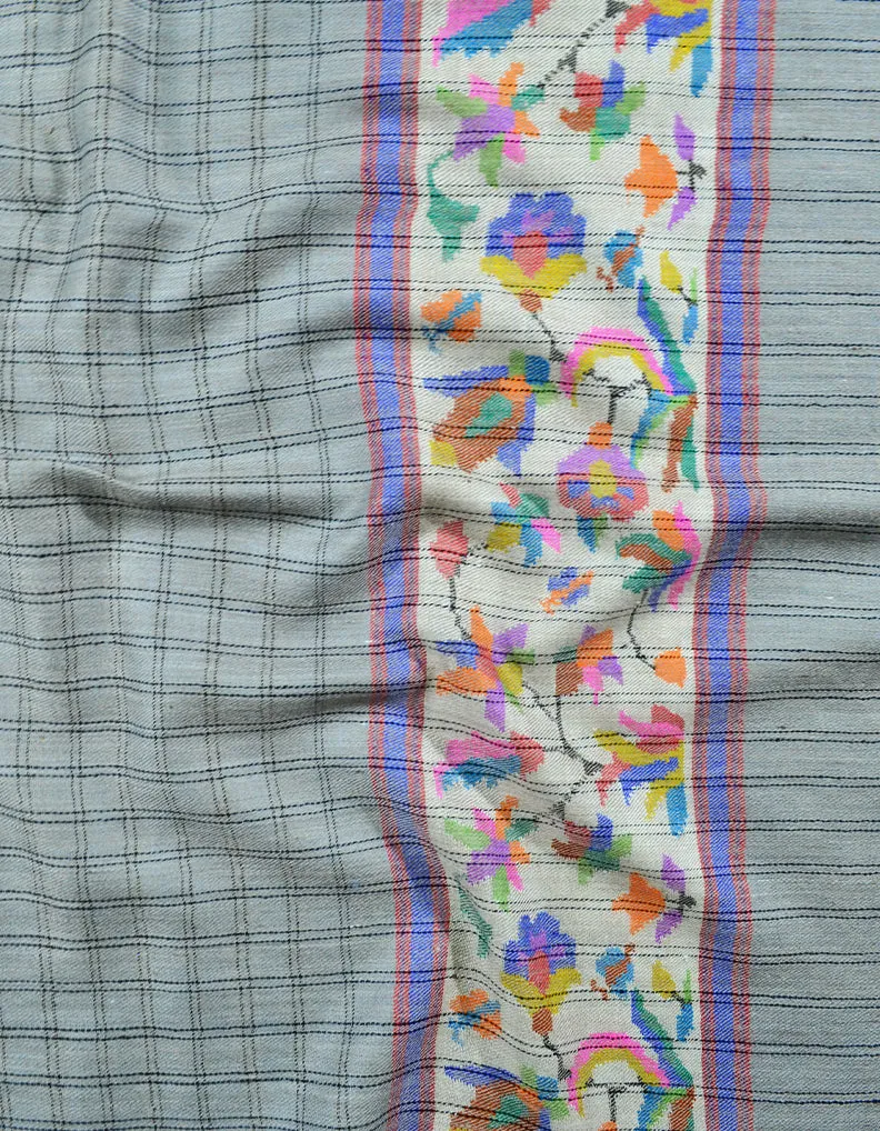 Check Kani paldaar Pashmina Shawl 7757
