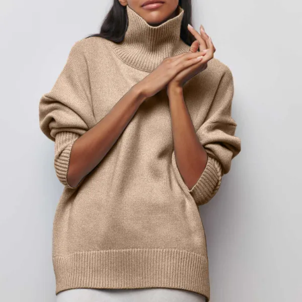 Cielle™ - Minimalist Turtleneck Sweater
