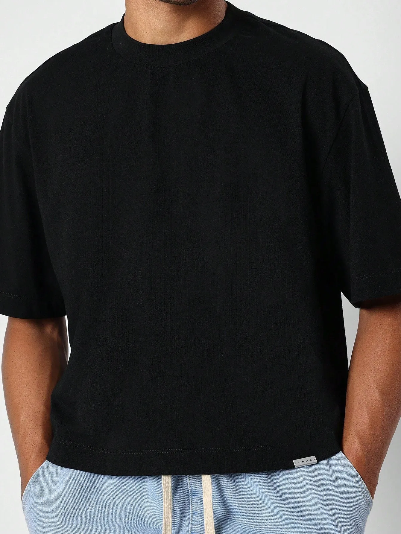 Crop Fit Essential Tee 2 Pack