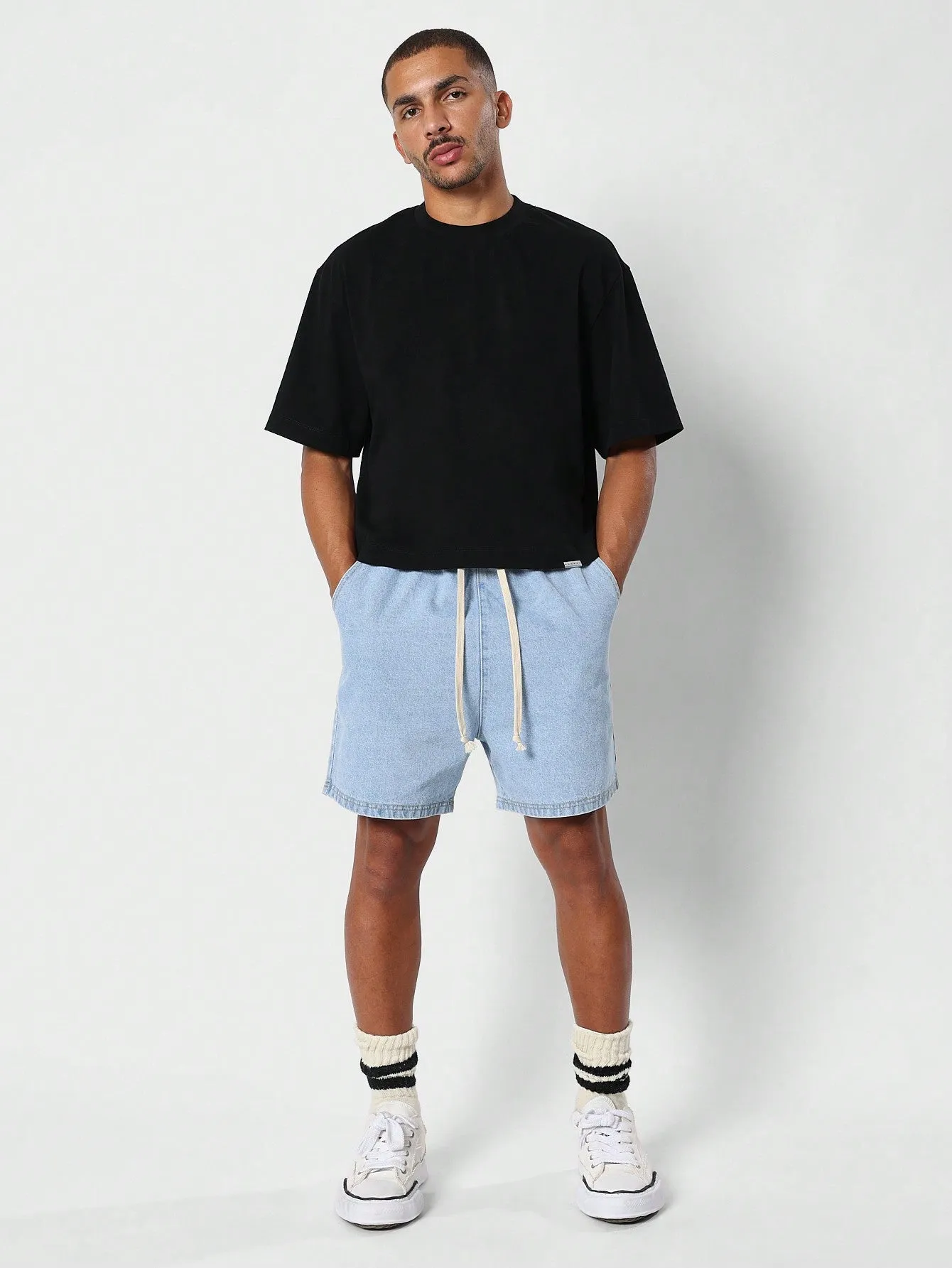 Crop Fit Essential Tee 2 Pack