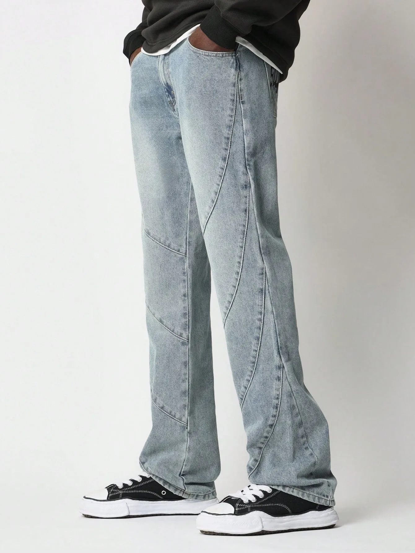 Flare Fit Multi Seam Jean