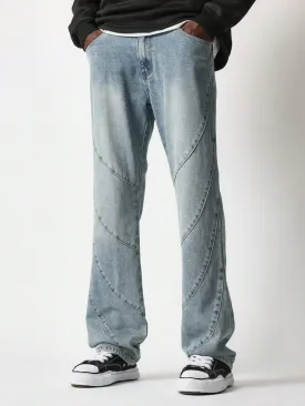 Flare Fit Multi Seam Jean