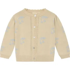 Flöss Harper Cardigan Sea Salt/Warm Cotton