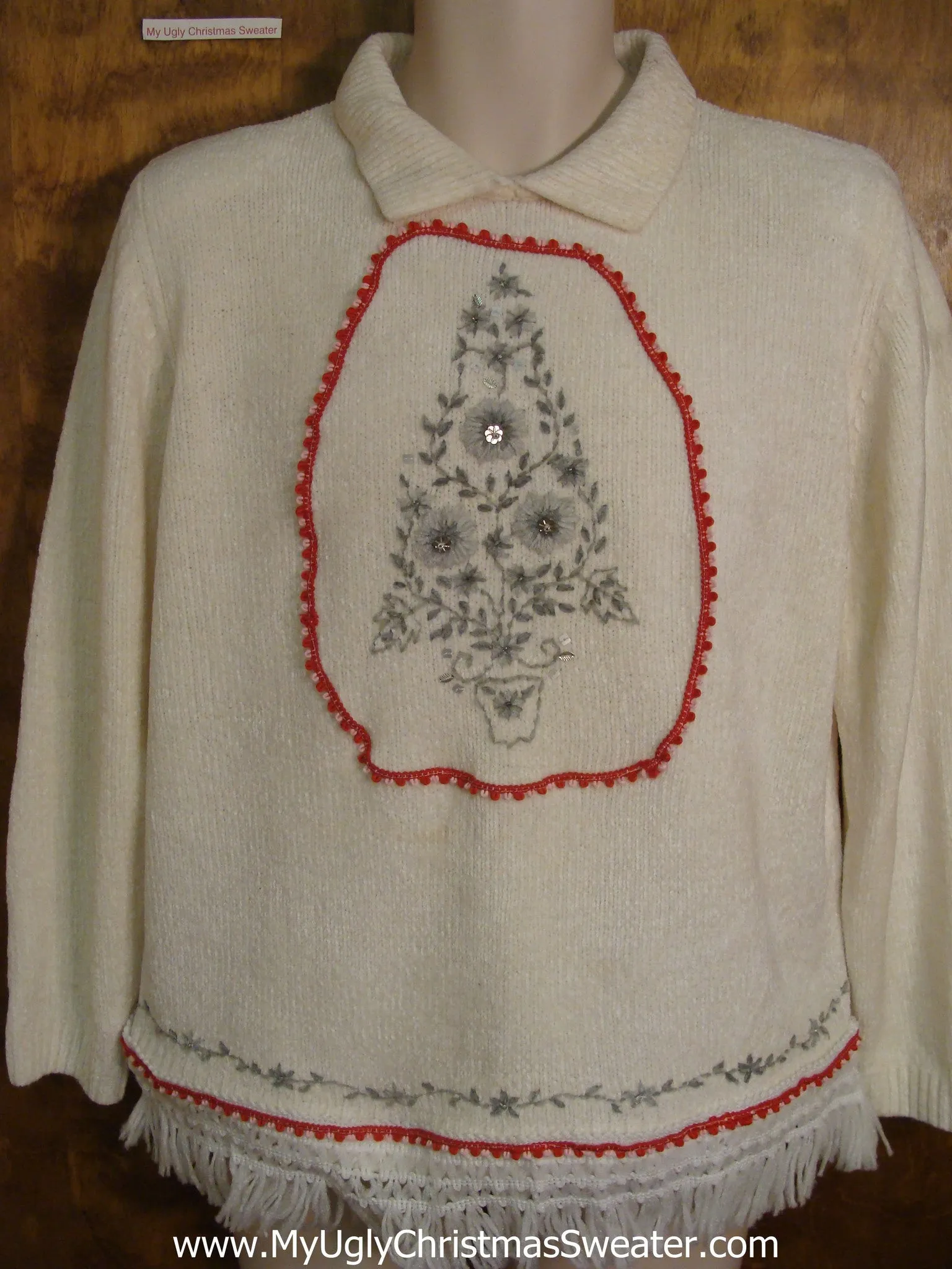 Gaudy Tree Tacky Xmas Party Sweater