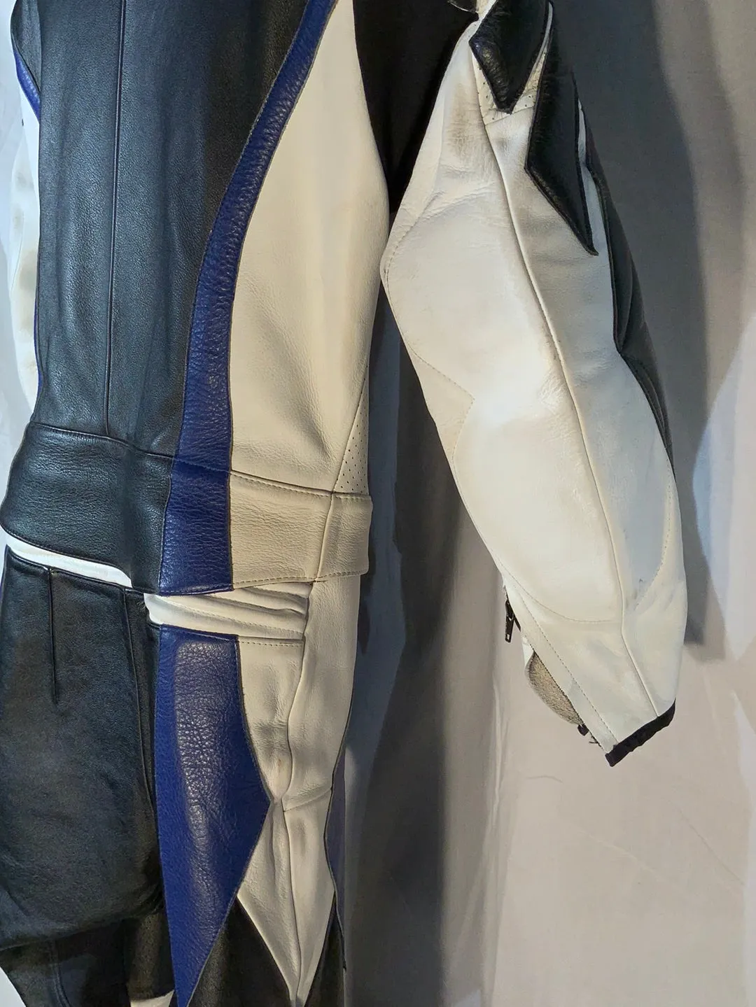 Helimot 2-piece leather race suit w/liner