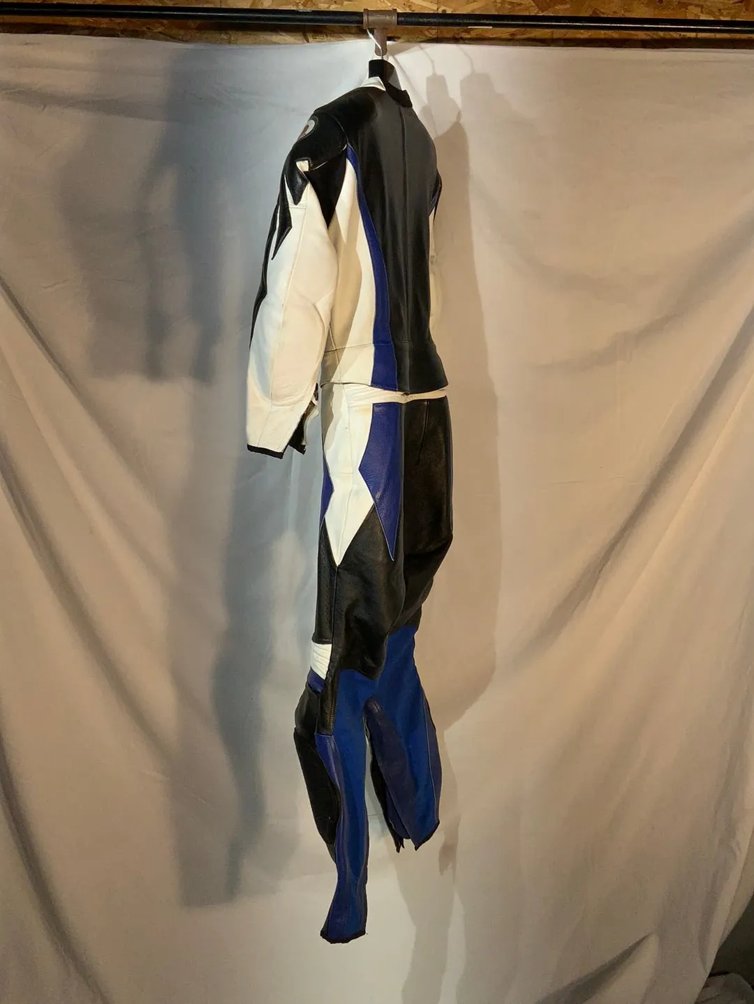 Helimot 2-piece leather race suit w/liner