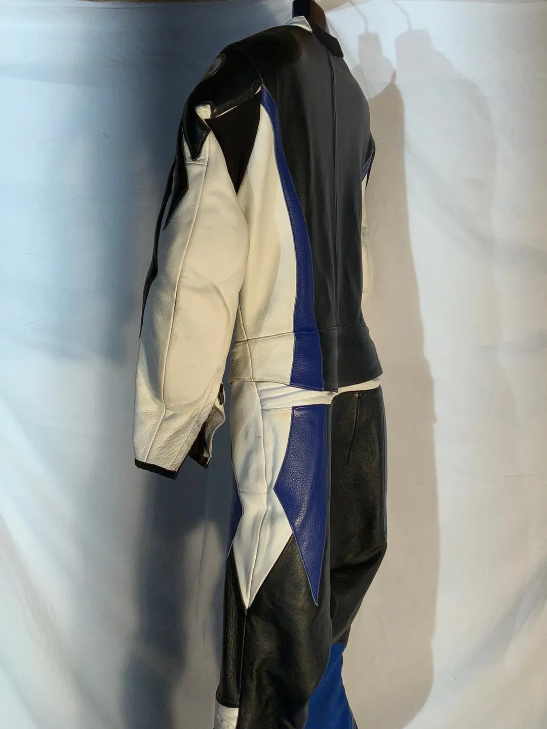 Helimot 2-piece leather race suit w/liner