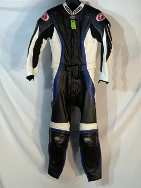 Helimot 2-piece leather race suit w/liner