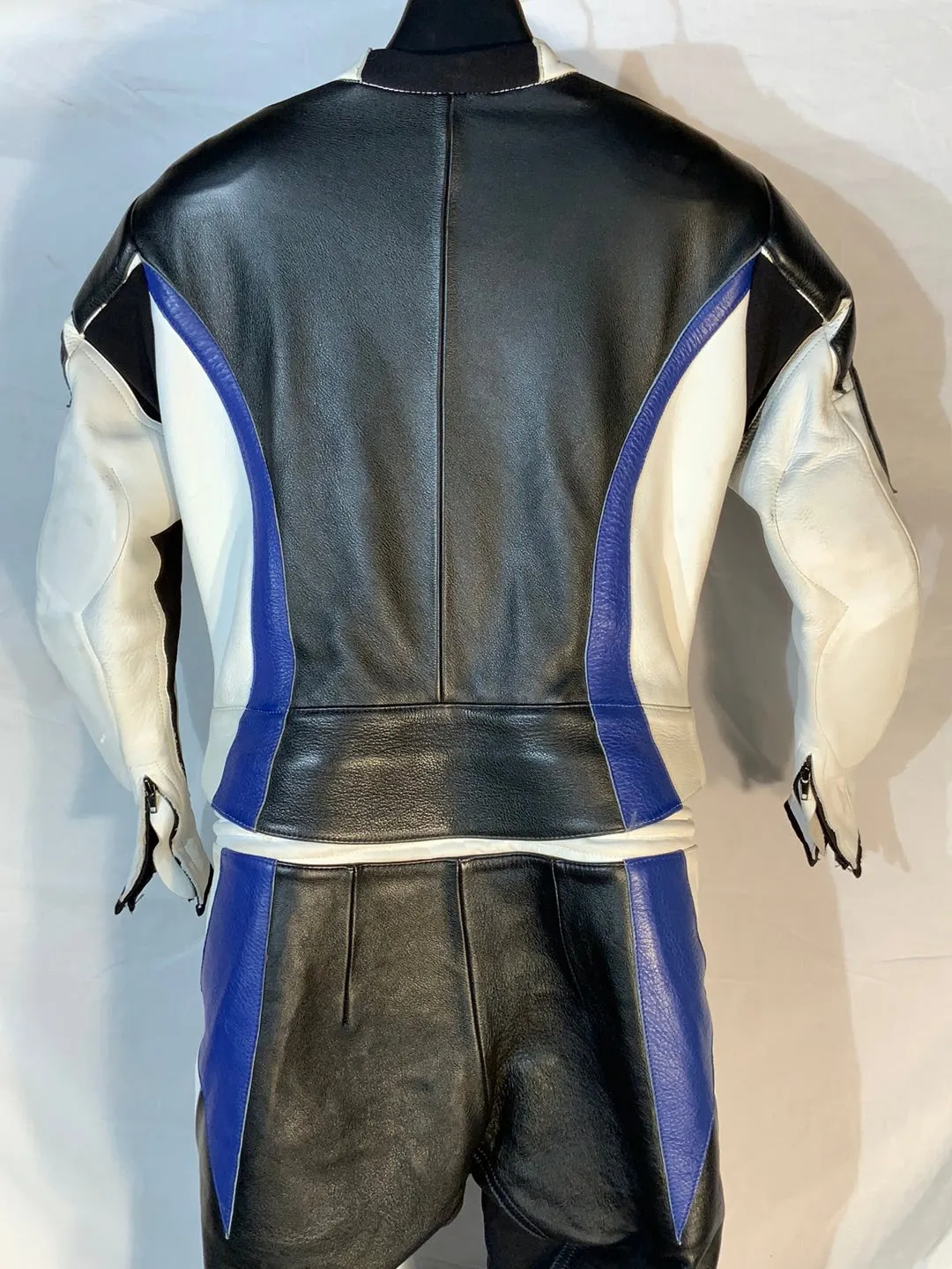 Helimot 2-piece leather race suit w/liner
