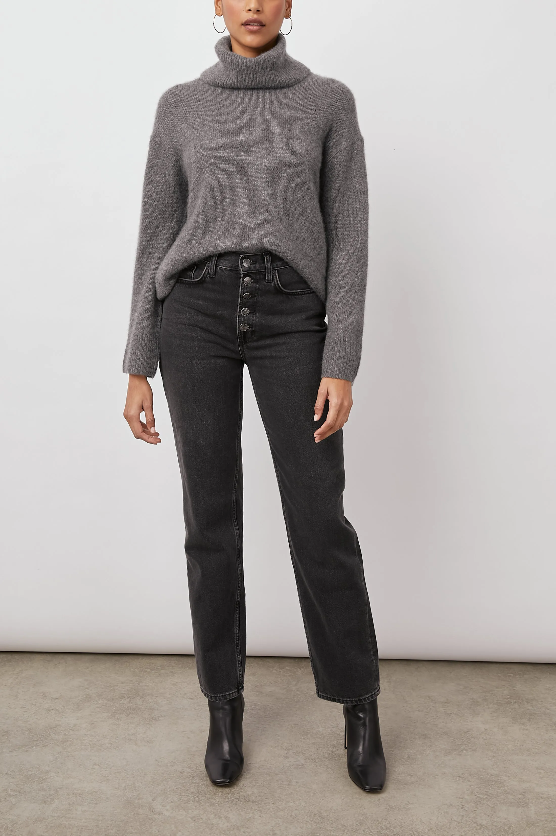IMOGEN SWEATER - THUNDER