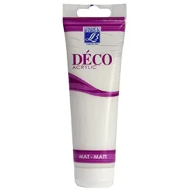 Lefranc & Bourgeois acrylic paint, snow-white, 120ml tube