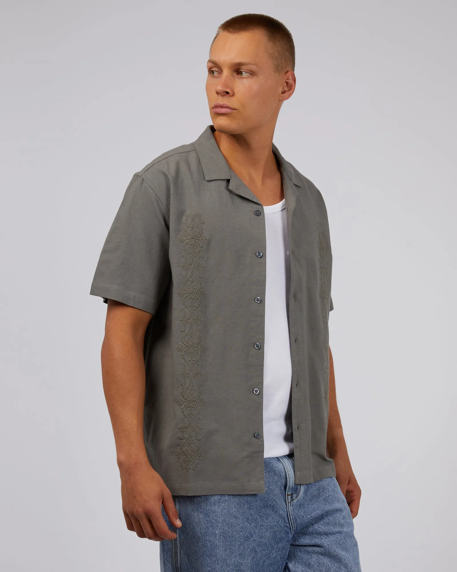 Lucca S/S Shirt - Khaki