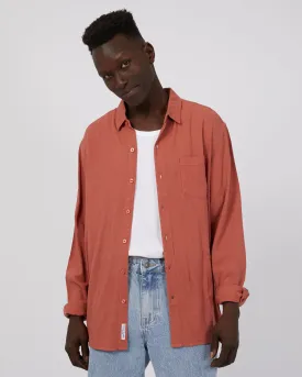 Mason Linen Shirt - Musk