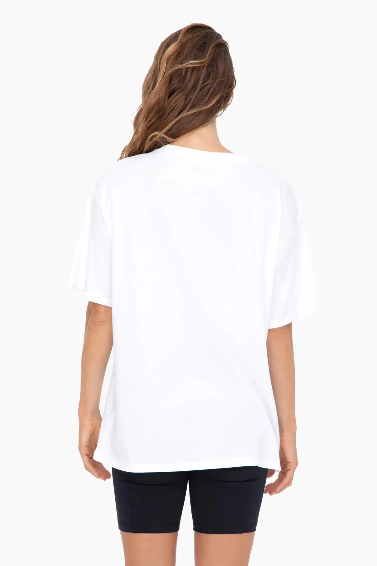 Mono B Cotton Boyfriend Tee – Oversized, Soft & Eco-Friendly Essential