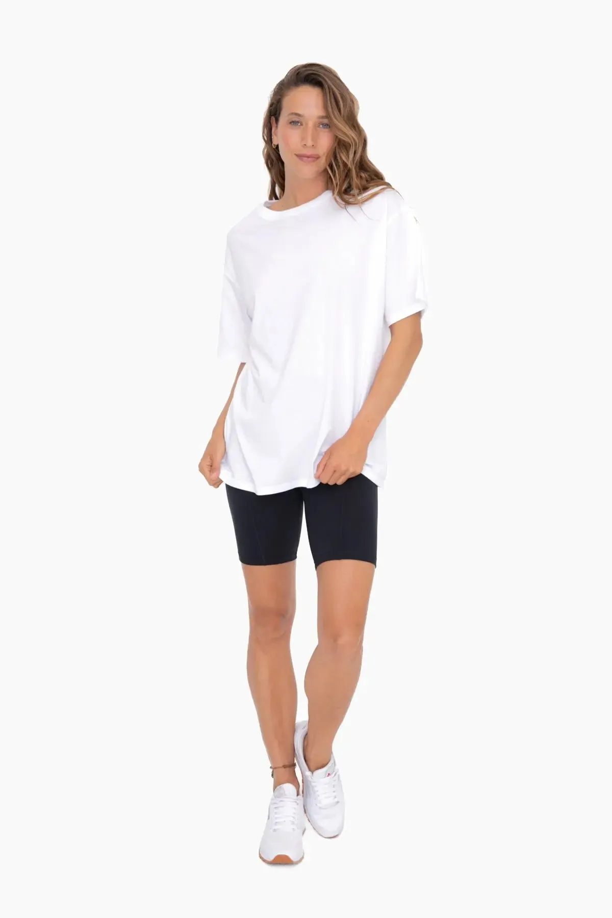 Mono B Cotton Boyfriend Tee – Oversized, Soft & Eco-Friendly Essential