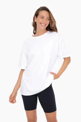 Mono B Cotton Boyfriend Tee – Oversized, Soft & Eco-Friendly Essential