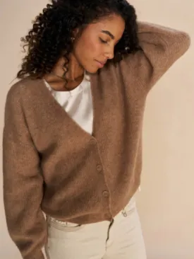 Mos Mosh - Thora Knit Cardigan - Cinnamon Swirl