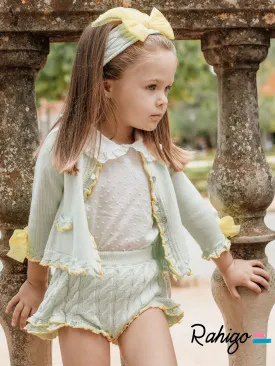 Rahigo Mint Green Knitted 3 piece set