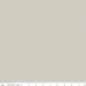 Riley Blake White as Snow A Light Snow Gray