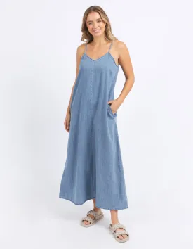 Roma Dress - Blue Denim