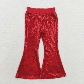 Sassy Sequin Wide Leg Girls Trouser Pants