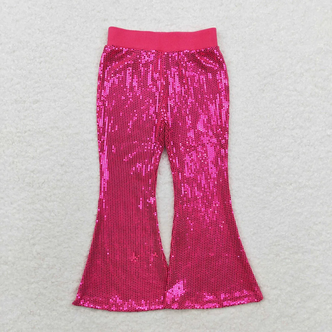 Sassy Sequin Wide Leg Girls Trouser Pants