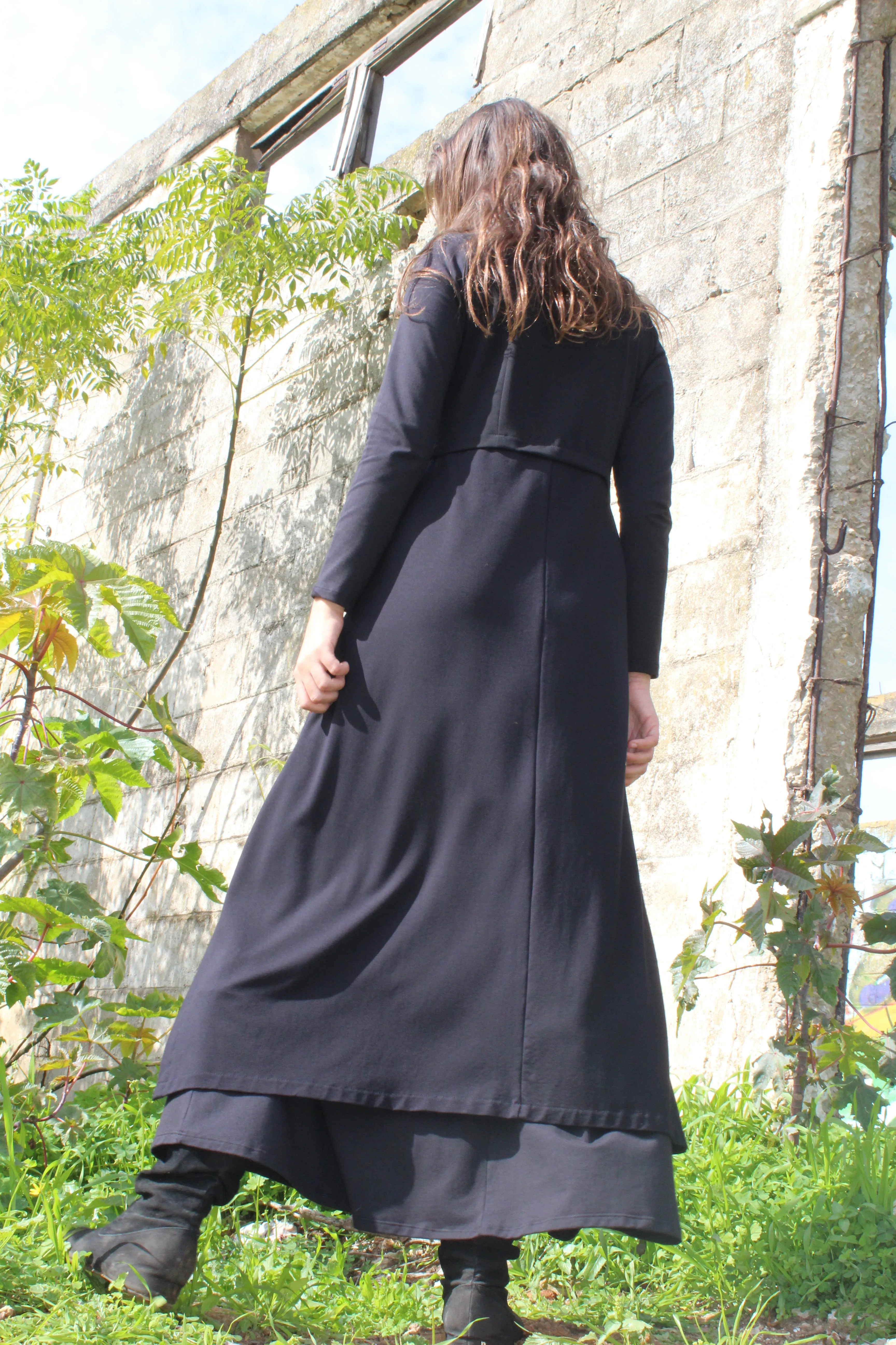 Sculptural  Maxi vest