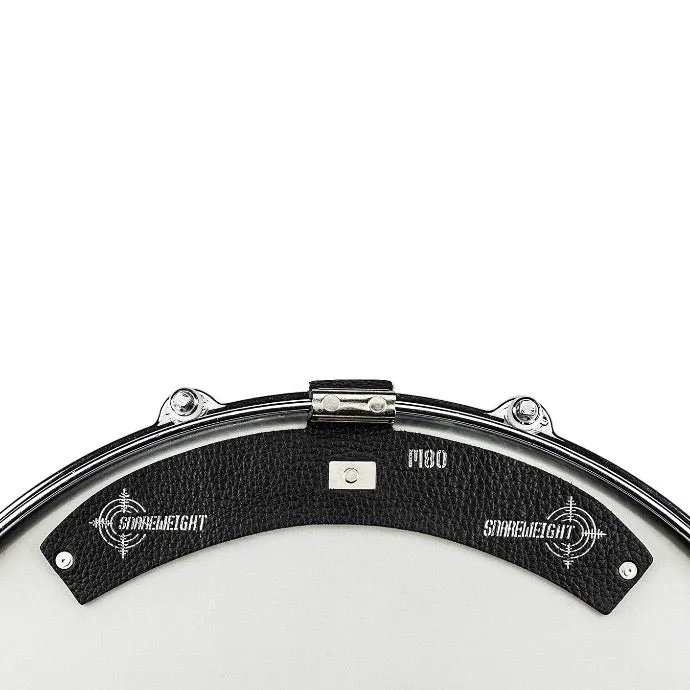 SNAREWEIGHT M80 BLACK Leather Drum Tone Control Dampener