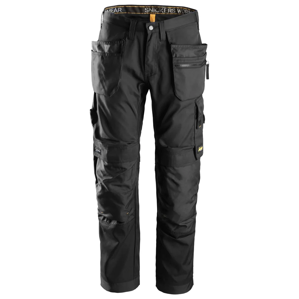 Snickers 6200 AllroundWork, Work Trousers  Holster Pockets Black