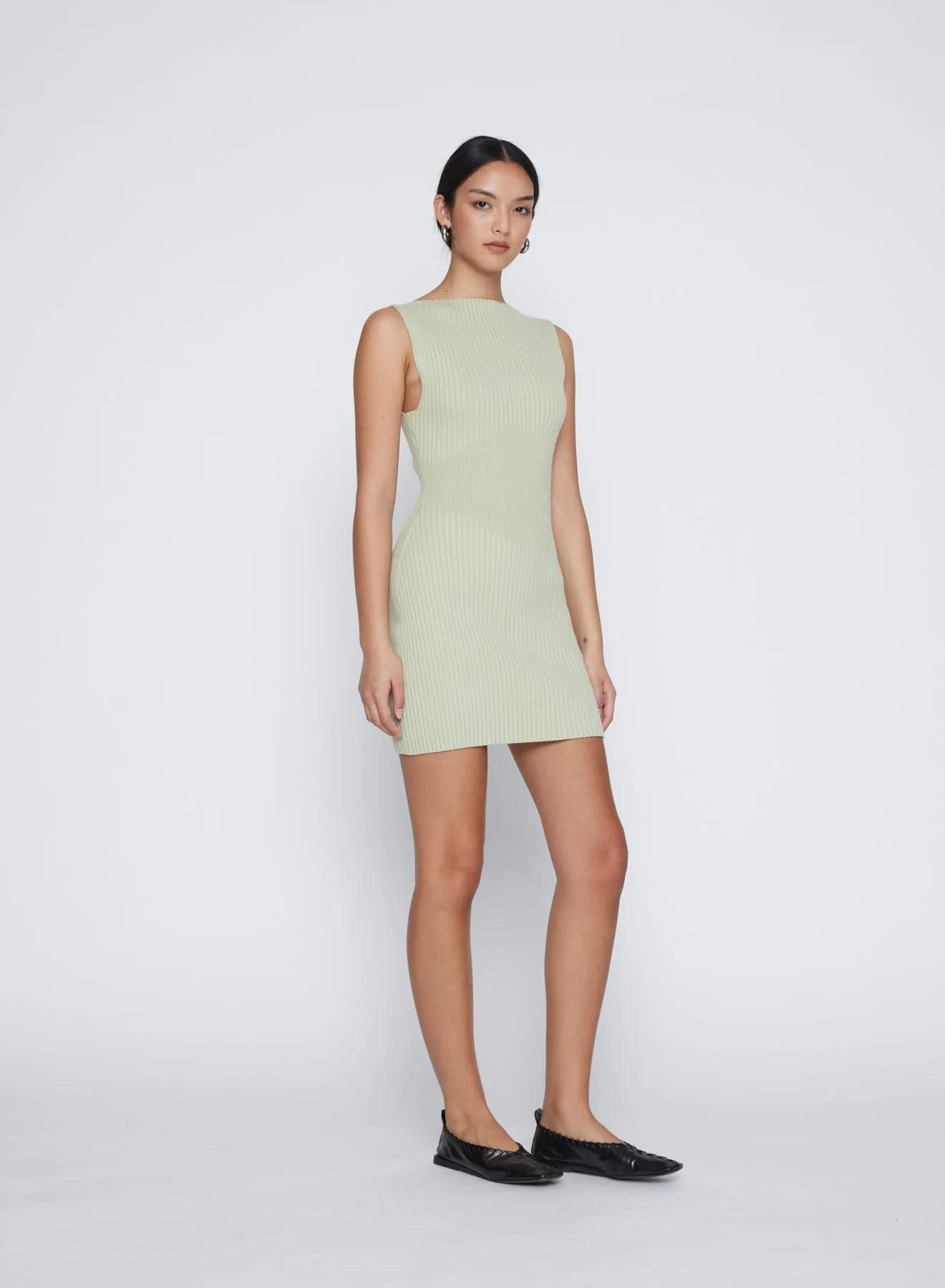 TORY DRESS (SAGE)