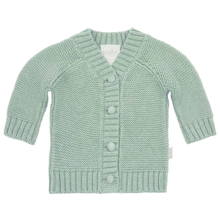 Toshi Organic Cardigan - Andy / Jade